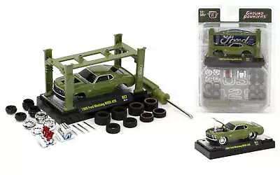 1:64 1969 Ford Mustang BOSS 429 -- Dark Green -- M2 Machines Model Kits • $31.99