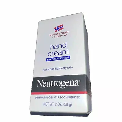 Neutrogena Norwegian Formula Hand Cream Fragrance Free 2 Oz NEW IN BOX • $48.03