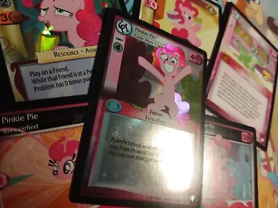 My Little Pony CCG And TCG - Pinkie Pie (and Gummy) Cards! • $4.99