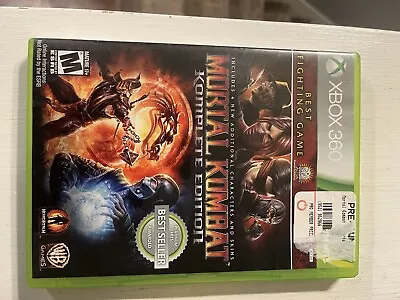 Mortal Kombat Komplete Edition (Microsoft Xbox 360 2012) CIB Platinum Hits • $29