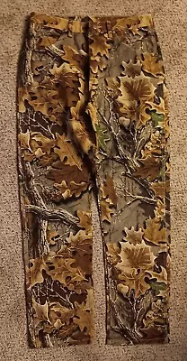 Wrangler Rugged Wear Advantage Camouflage Jeans 33x34 (actual) USA Made • $9