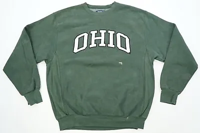 Rare Vintage STEVE & BARRY’S Ohio University Bobcats Crewneck Sweatshirt 90s XL • $34.99