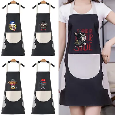 Chef Kitchen Apron BBQ Baking Catering Cooking Craft Apron For Men Women Ladies • £5.49