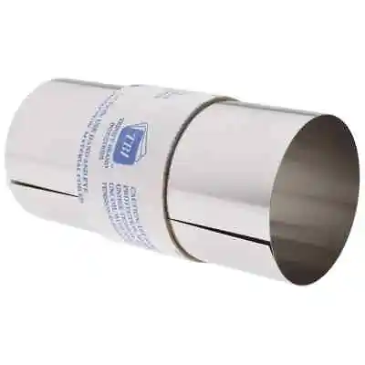 Type 302 Stainless Steel Shim Stock Roll 6  Wide X 50  Long X 0.002  Thick • $27.83