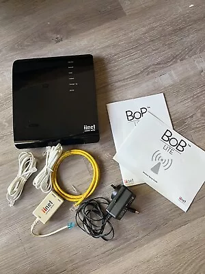 IiNet ADSL BoBLite Wireless 4 Port VOIP Modem GL411 Never Used • $35