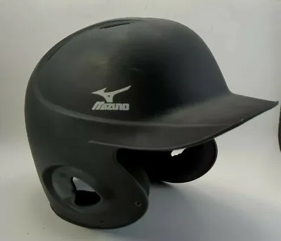 Mizuno Fitted MBH200 Baseball Softball Black Batting Helmet 6 3/4-7    • $30