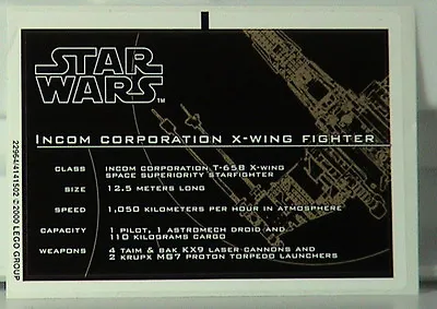 NEW Lego Star Wars 7191 Sticker Sheet #2  • $504.14