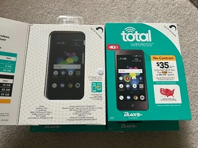 $189.99 • Buy ZTE Blade Total Wireless Prepaid Smart Phone Lot Of 6