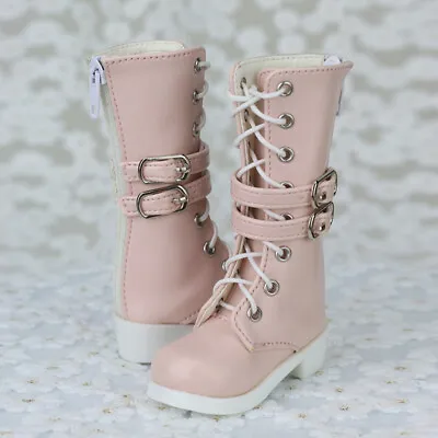 1/4 BJD Shoes MSD Dollfie Pink Boots DREAM Dollmore Luts AOD DZ MID DOD SOOM AF • $15.68