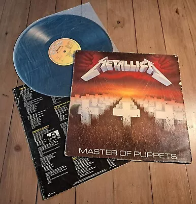 Metallica - Master Of Puppets - Vertigo - 1989 - Vinyl - Uk - Thrash - Metal • £49.95