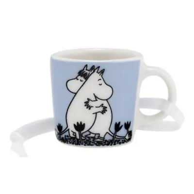 ARABIA Moomin Classic Mug Love  Blue Limited Original Mini Mugs • $35