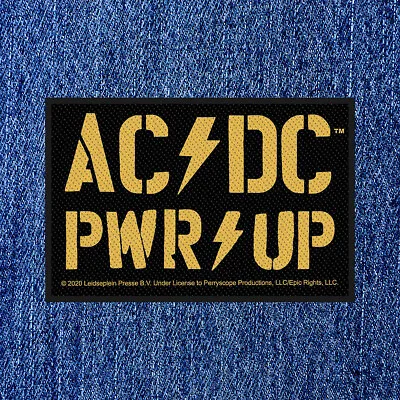 £4.50 • Buy Ac/dc - Pwr/up (power Up) (new) Sew On Patch Official Band Merchandise