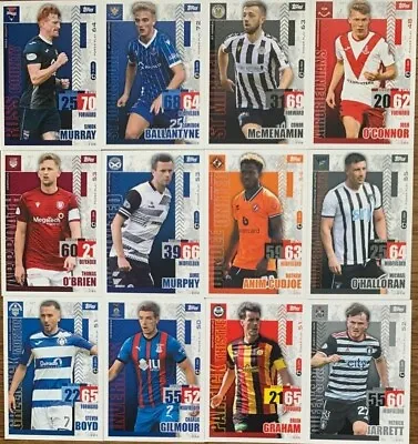 SPFL Match Attax 2023/24 Topps #136 To 250 Scottish Championship St Mirren • £0.99