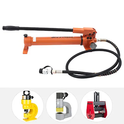 10000 PSI Manual Hydraulic Pump CP-700 For 4 & 10-Ton Hydraulic Ram Cylinder • $90.25