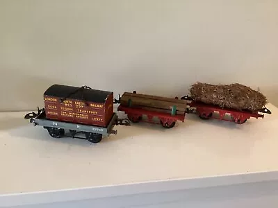 Hornby O Gauge Wagons X3 • £18.50