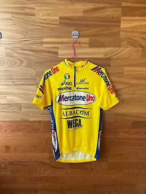 ASICS MERCATONE UNO ALBACOM Cycling Jersey Size L Men Wega  • $28
