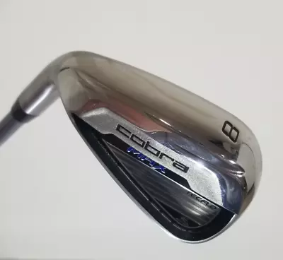 $52.99 • Buy Cobra MAX 8 Iron Matrix MFS White Tie Senior Graphite Mens Left Handed