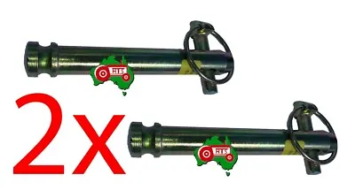 Tractor 2x Top Link Pins Fits Massey Ferguson TEA20 TED20 TEF20 3/4  75mm Cat 1  • $22.99