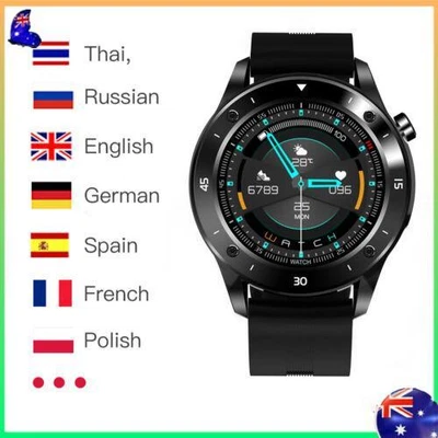 $29.99 • Buy Men Waterproof Smart Watch Heart Rate Monitor Fitness Tracker For Android IPhone