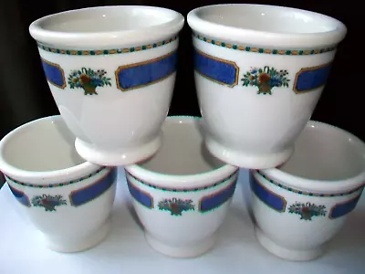 5 Syracuse China Restaurant Ware Meridale Egg Or Custard Cup Western Pacific Rr • $33.96