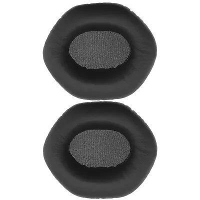 1 Pair Leather Ear Pads Replacement Compatible With VMODA Crossfade LP Black • £6.02