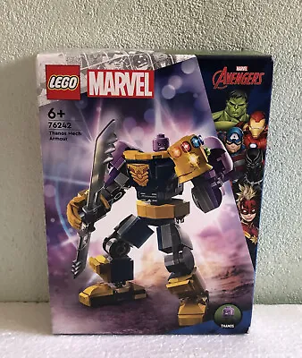 LEGO 76242 Marvel Avengers Thanos Mech Armour Collectable Set Model Building Toy • £11.99