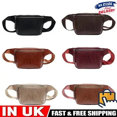 Pattern Shoulder Waist Bags Women Crossbody Chest Universal Belt Pack For Women • £7.79
