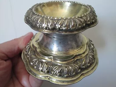 Rare 17th C - SILVER MASTER SALT CELLAR  1670 - 1690s - MAKERS HALLMARKS #3 • $199.99