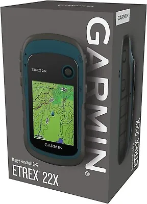 NEW Garmin ETrex 22x Outdoor Handheld GPS Unit - Blue • £135