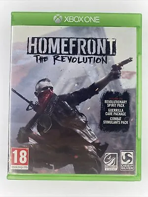 Homefront The Revolution Xbox One Game Video Game Used Mint Condition • $10.97