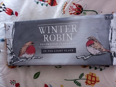 £6 • Buy Robin Tea Light Holders