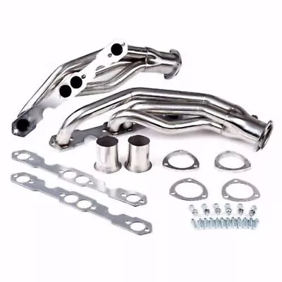 Shorty Headers For Chevy GMC C1500 C2500 C3500 5.0L 5.7L Small Block SBC V8 • $179.99