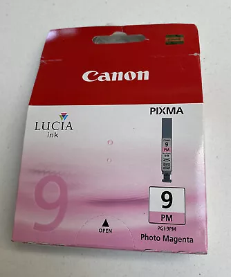 Genuine Canon Pixma PGI-9PM Photo Magenta Ink Cartridge Pro9500/Pro9500 • £8.50