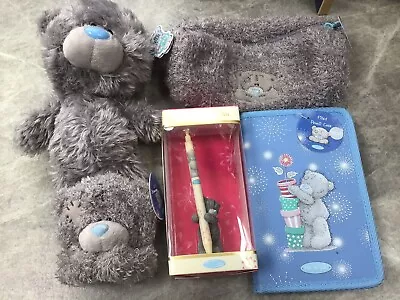 Dinky Bear Me To You Bundle Teddy Purse Pencil Stationary Set Pencil Case New  • £9.99