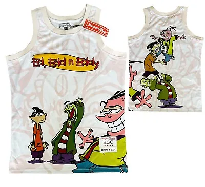 New Ed Edd N Eddy Basketbal Men's Headgear Classics Embroidered Jersey RJRSY-46 • $47.69