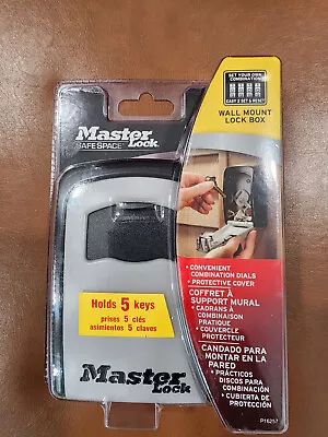 Master Lock 5401D 5-Key Locking Combination Steel Box - Black/Silver • $20