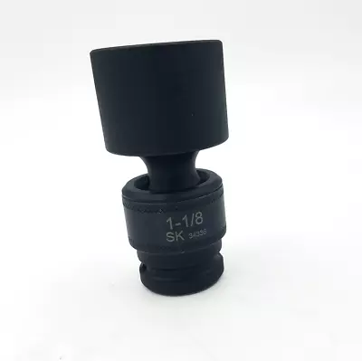 SK Tools 34336 6 Point Universal Swivel Impact Socket 1/2  Drive 1-1/8  • $36.90