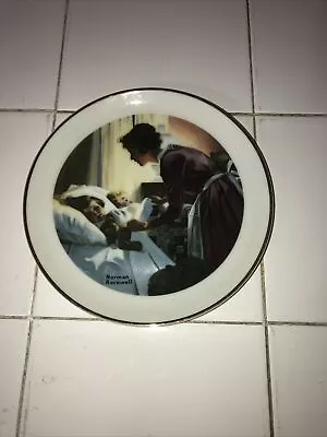 Norman Rockwell Plate Mothers Love 1976 Special Edition 6.5” • $8