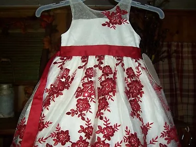 American Princess Girls Toddlers Pageant Dress Size 2t Flower Theme Easter New • $28.99