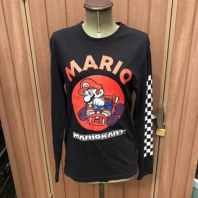 Mario Kart 2020 Nintendo George UNISEX Long Sleeve T-Shirt - SIZE XS • £7.99