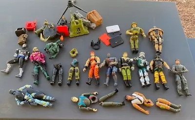 Vintage 1980s/90s Gi Joe Action Figures Lot And Parts • $24.99