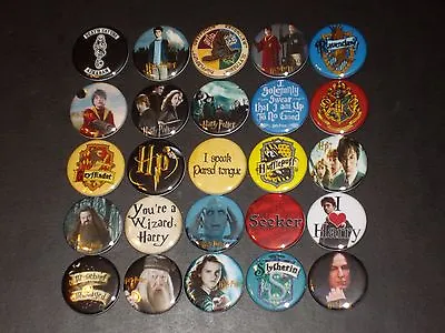 Harry Potter Buttons /  Pins 25 • $10.99