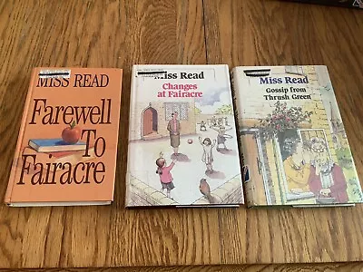 MISS READ Lot Of 3 LARGE PRINT Fairacre / Thrush Green • $17.99