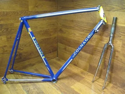 Nos Vintage Colnago Spiral Conic Slx Lugged Steel Bike Frame Set 54 - Buckler • $1499.99