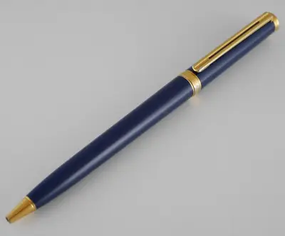 Montblanc Noblesse Oblige Blue GT Ballpoint Pen (used) FREE SHIPPING WORLDWIDE • $119