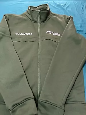 London Marathon Volunteer Fleece Jacket. Brand New. In Green. • £20