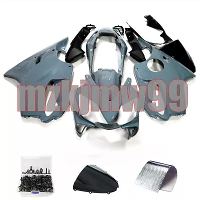 Gray Fairing Kit + Bolts For Honda CBR 600 F4i 04-2007 ABS Injection • $369