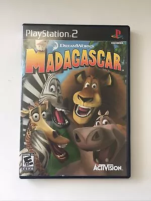Madagascar (Sony PlayStation 2 2005) CIB • $9.99