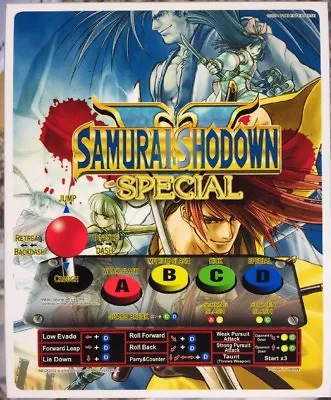 Samurai Shodown (Showdown) V (5) Special Neo Geo Mini Arcade Marquee • $8.95