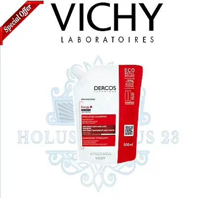 Vichy Dercos Energy+ Anti-Hair Loss Shampoo For All Hair Types 500ml • $38